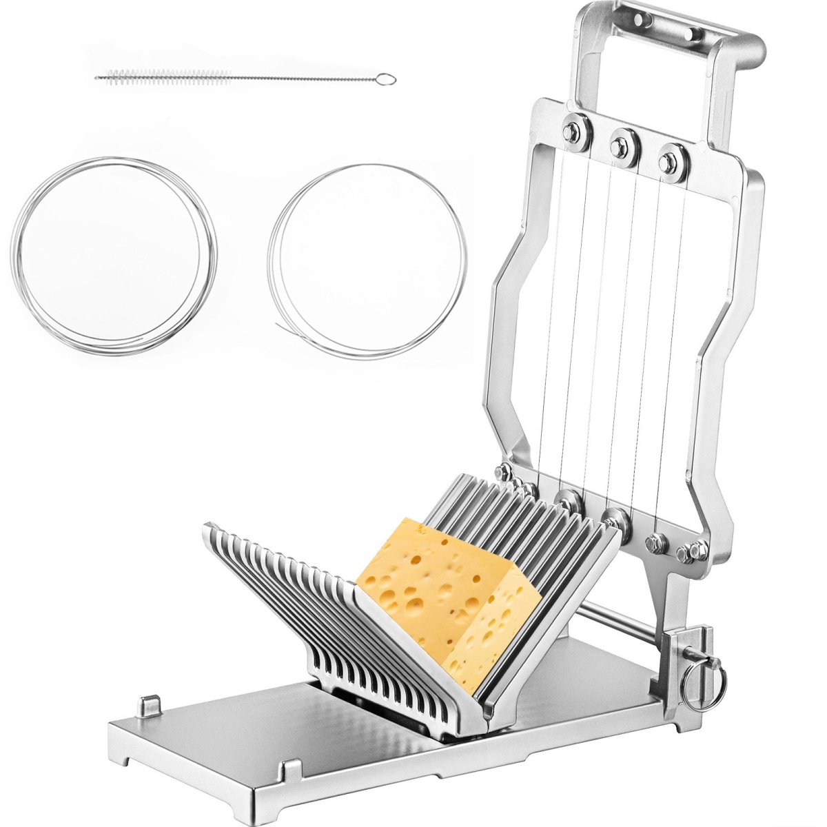 Picture of Vevor NLQPJRW61VV3169FIV0 1 cm & 2 cm Butter Cutting Blade Replaceable Cheese Slicer Wire