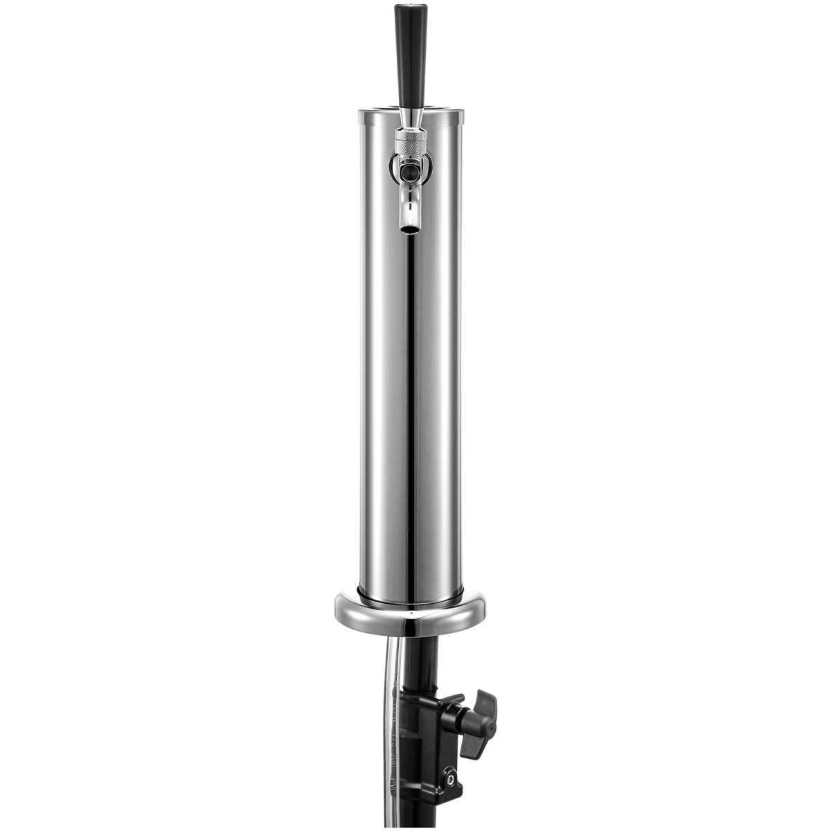 Picture of Vevor PJZDTPJT000000001V0 3 in. Stainless Steel Single Faucet Kegerator Beer Tower