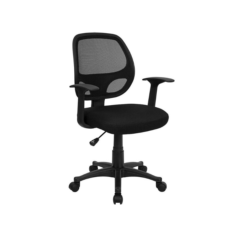 Mid-Back Black Mesh Computer Chair