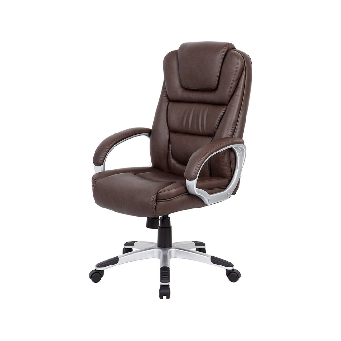 AP1861-BB High Back PU Leather Executive Office Chair, Brown