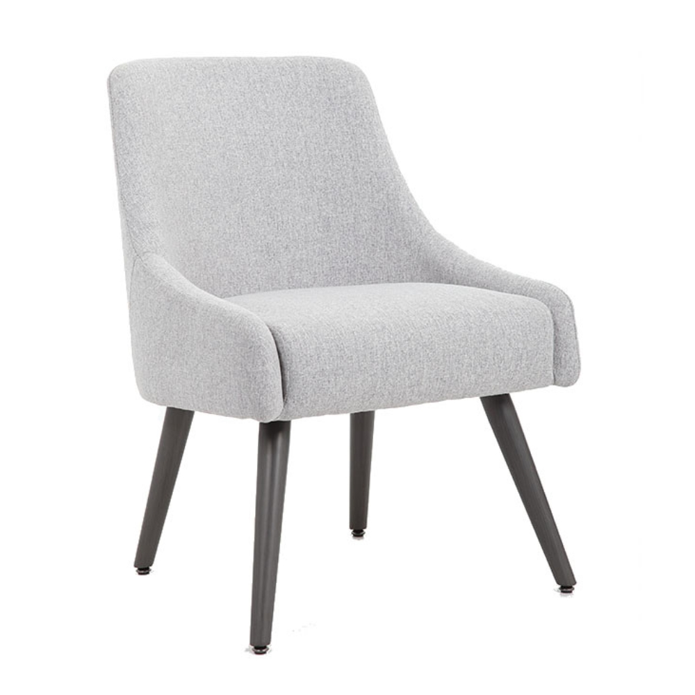 BC122   BC122 Porter Fabric Accent Chair, Grey