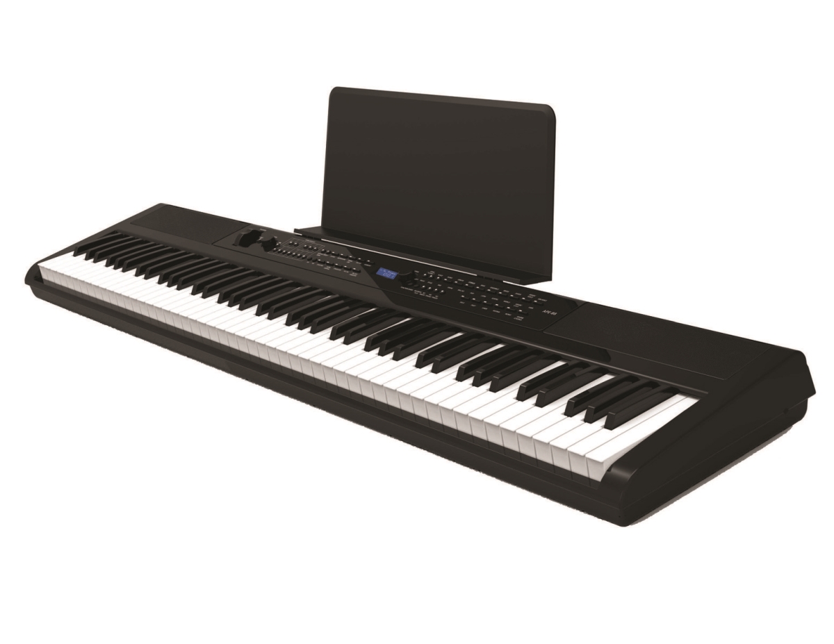 Picture of Artesia PE-88 88-Key Mobile Piano with Power Supply & Pedal&#44; Black