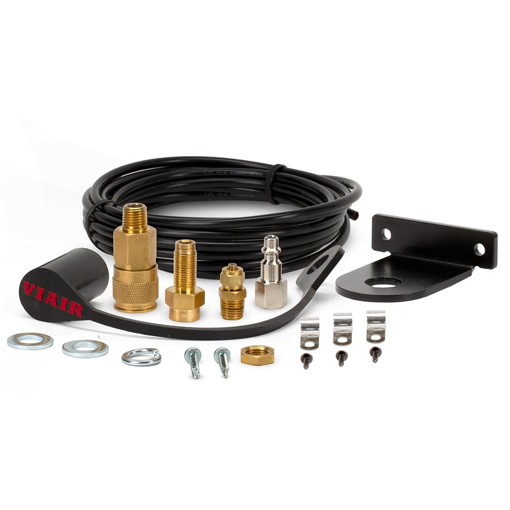 Viair 90010 Pro Series Air Source Relocation Kit with Oval Mounting Bracket