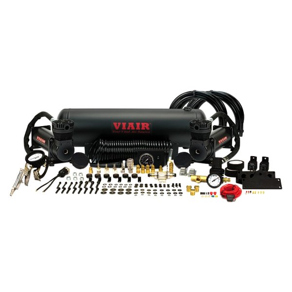 Dual Stealth Black 480C Onboard Air System (200 PSI, 3.53 CFM, 40 Amp, 12V, 2.5 Gal. Tank)