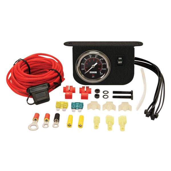 Illuminated Dash Panel Gauge Kit, Black Face