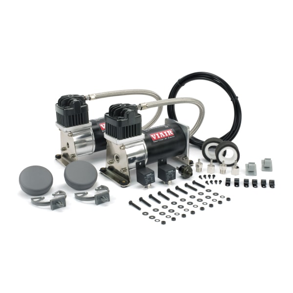 Dual Black on Silver 280C Value Pack (150 PSI, 280C/2, 110/145 P. Switch, 40 Amp Relay/2)