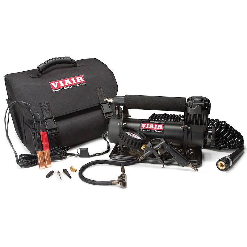 450P-Automatic Stealth Black Portable Compressor Kit (12V, 100% Duty, 150 PSI)