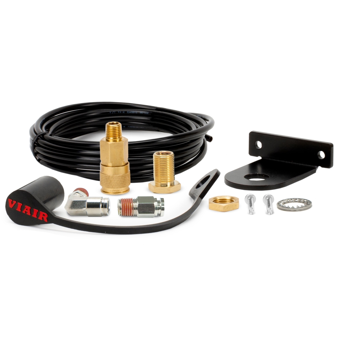 Viair 90011 0.375 in. Pro Series Air Source Relocation Kit with L-Shaped Mounting Bracket