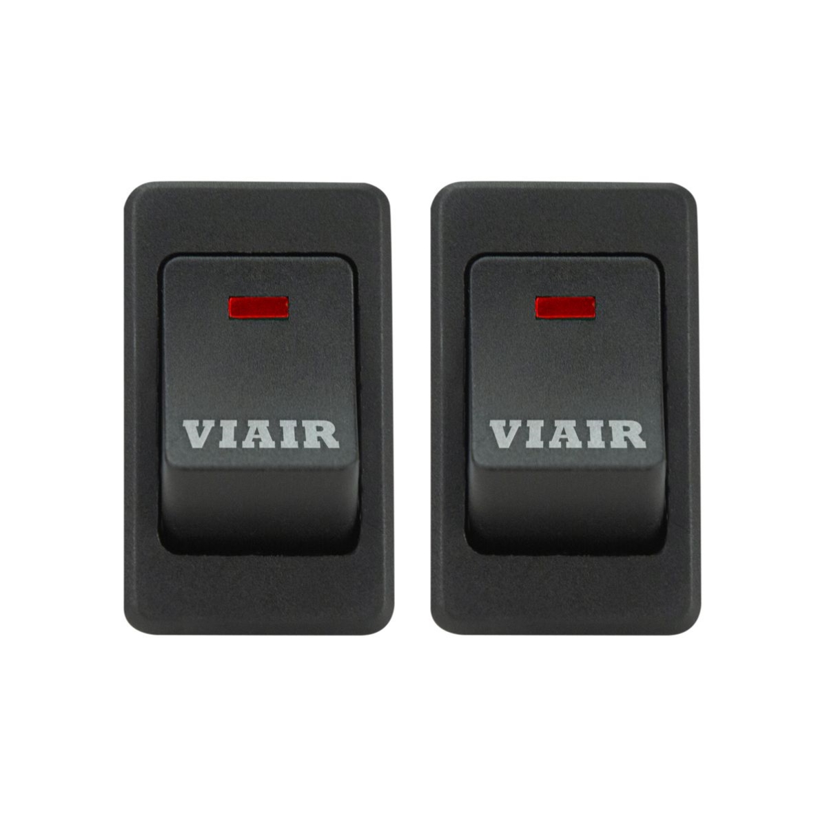 VIAIR Rocker Switch with Red LED Indicator 2-Pack, Heavy-Duty 35A (90120)