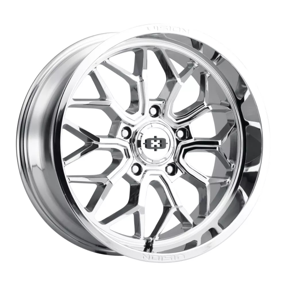 402-20236C-51 6 x 135 mm 402 Riot Wheel - Chrome