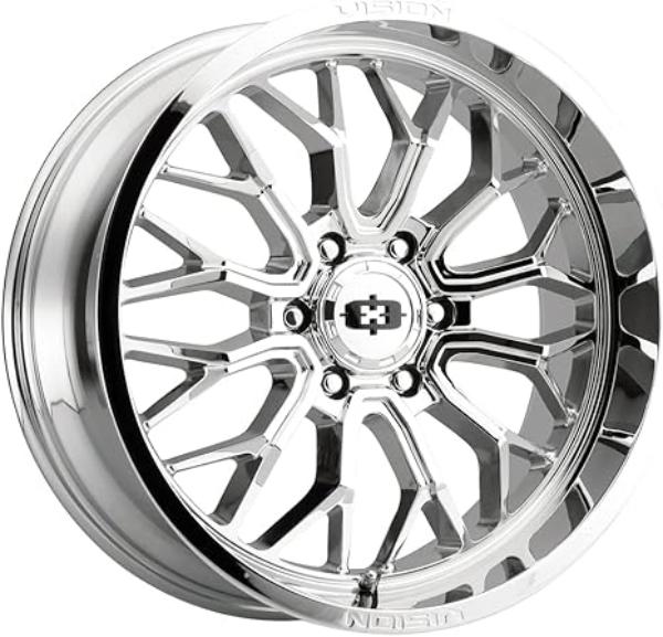 402-22283C-51 6 x 139.7 mm Chrome Riot Wheel