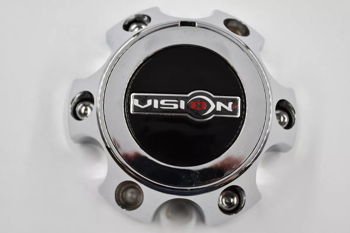 C392-6V 6L 135 Center Caps with Removable End Logo