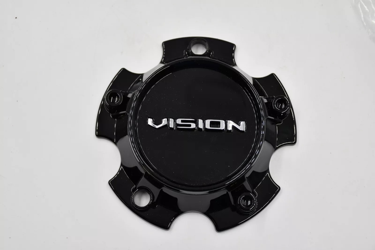 C421GB-5 5 Lug with End Cap - Gloss Black