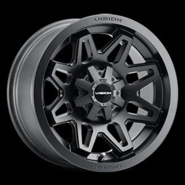 416-128156MB4 4 x 156 mm 416 ATV Wheel Rim - Matte Black
