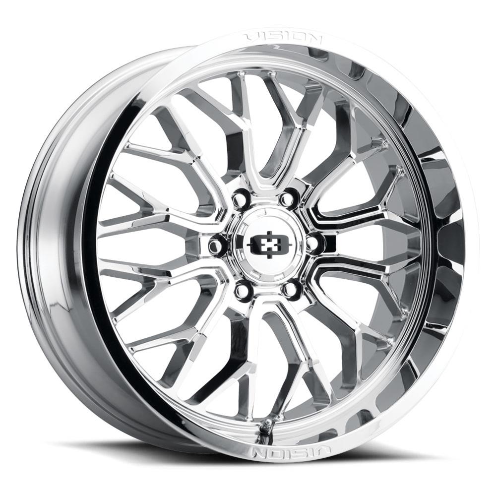 402-20287C-51 402 Riot Series Wheel, Chrome - 8 x 180