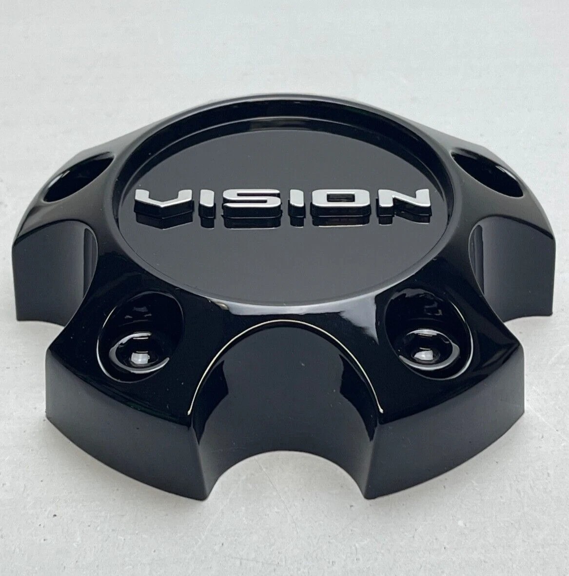 C476GB-5SV Gloss Black Chrome with Logo Wheel