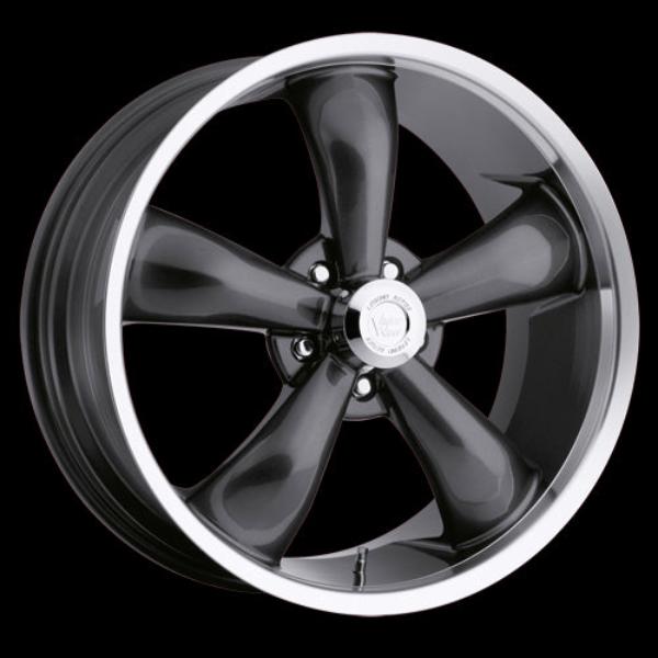 142-7765GM6 5 x 114.3 mm 142 Legend 5 Wheel Rim - Gunmetal