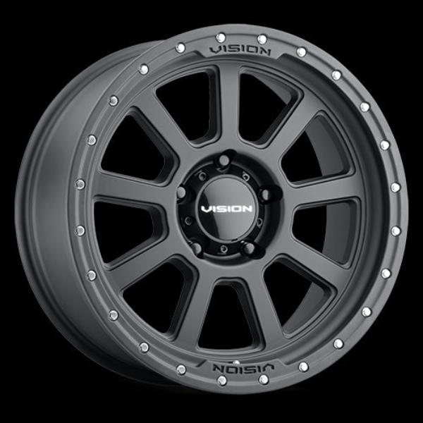 3508985SB12 5 x 55 mm 350 Ojos Wheel Rim  Satin Black