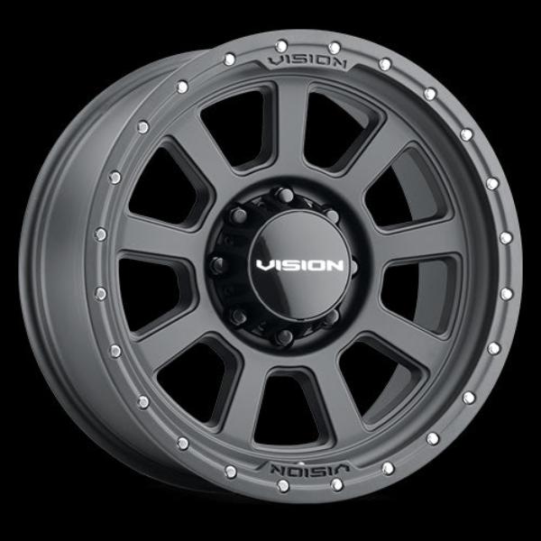 3502987SB12 8 x 180 mm 350 Ojos Wheel Rim  Satin Black