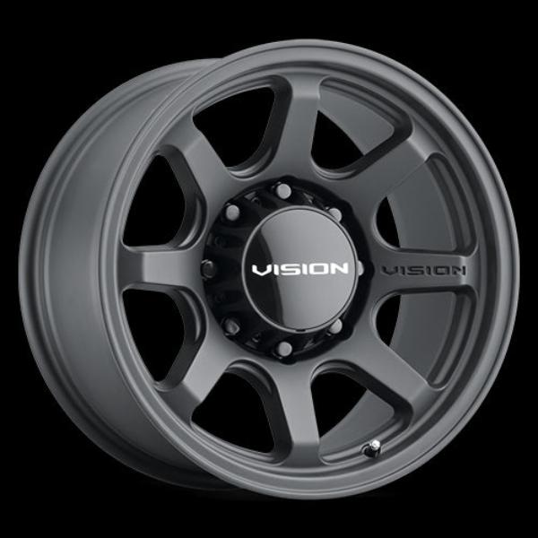 351-7981SB0 8 x 6.5 mm 351 Flow Wheel Rim - Satin Black