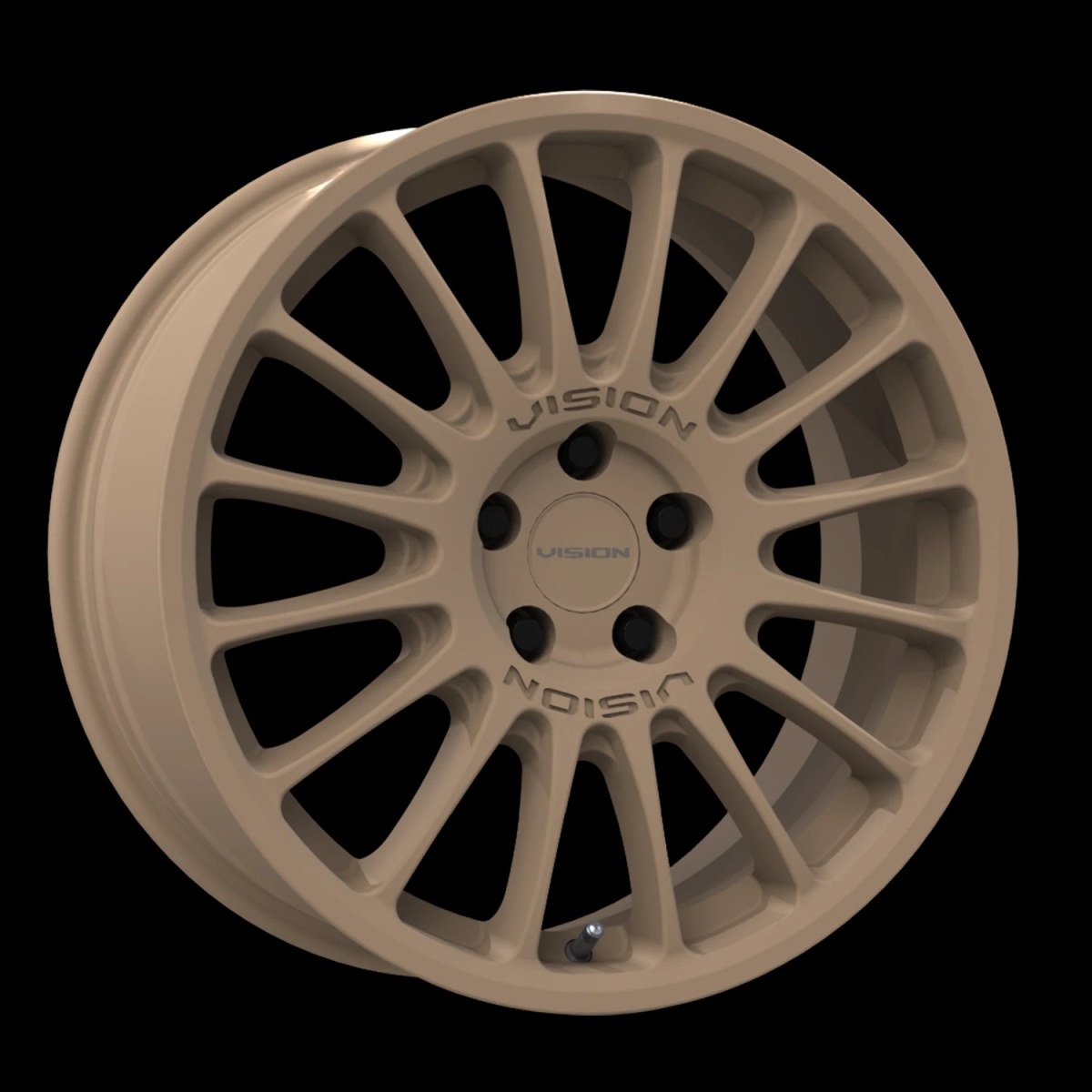 477-7831BZ38 5 x 108 mm Monaco Wheel, Bronze