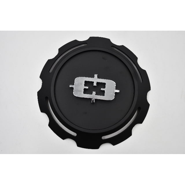 C390SB-8V Satin Black Covered Bolton 390 Cap