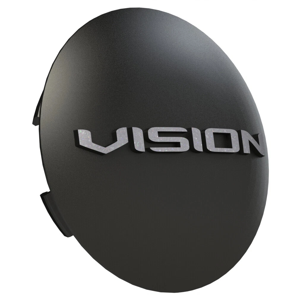 C147SB Satin Black with Silver Logo Cap