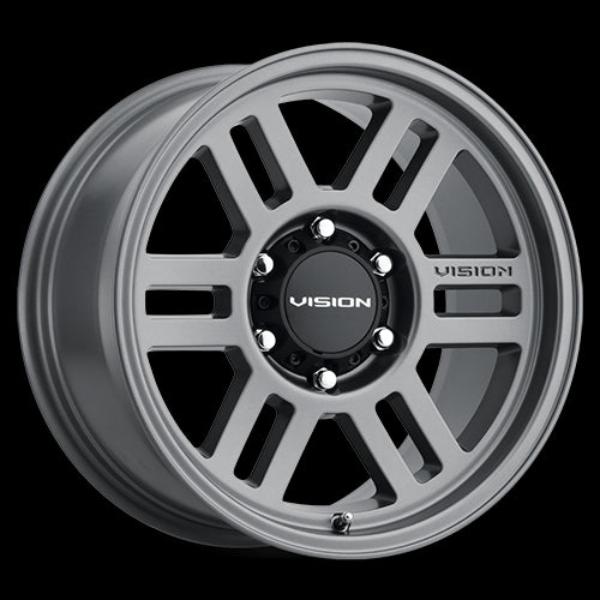 6 x 5.5 mm 355 Manx 2 Overland Wheel Rim - Satin Gray