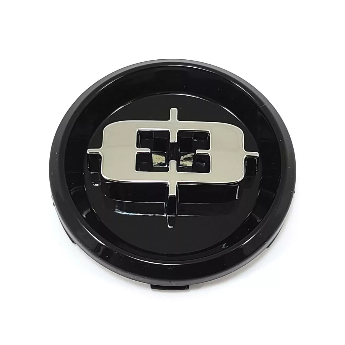 C360GB-65EC Gloss Black Ground with Chrome Logo Cap