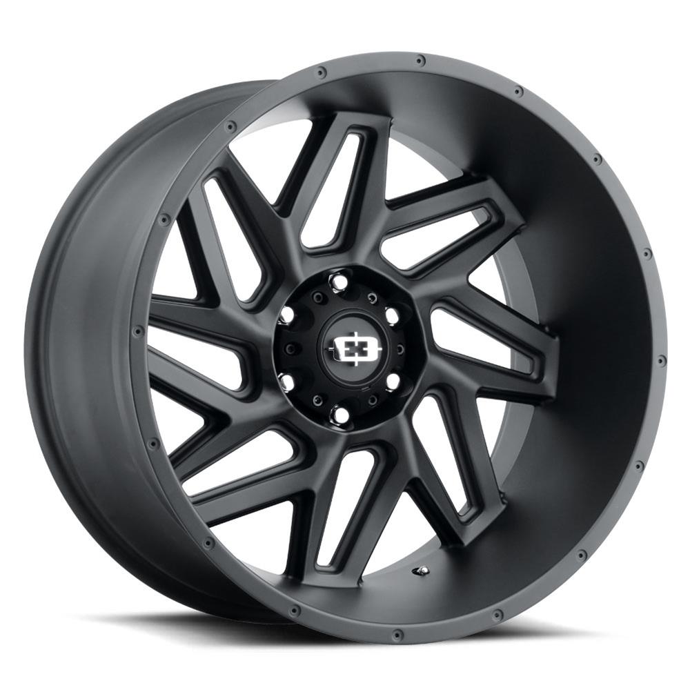 361-22483SB-76 6 x 139.7 mm 361 Spyder Wheel Rim - Satin Black