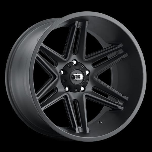 363-20283SB-51 6 x 139.7 mm 363 Razor Wheel Rim - Satin Black