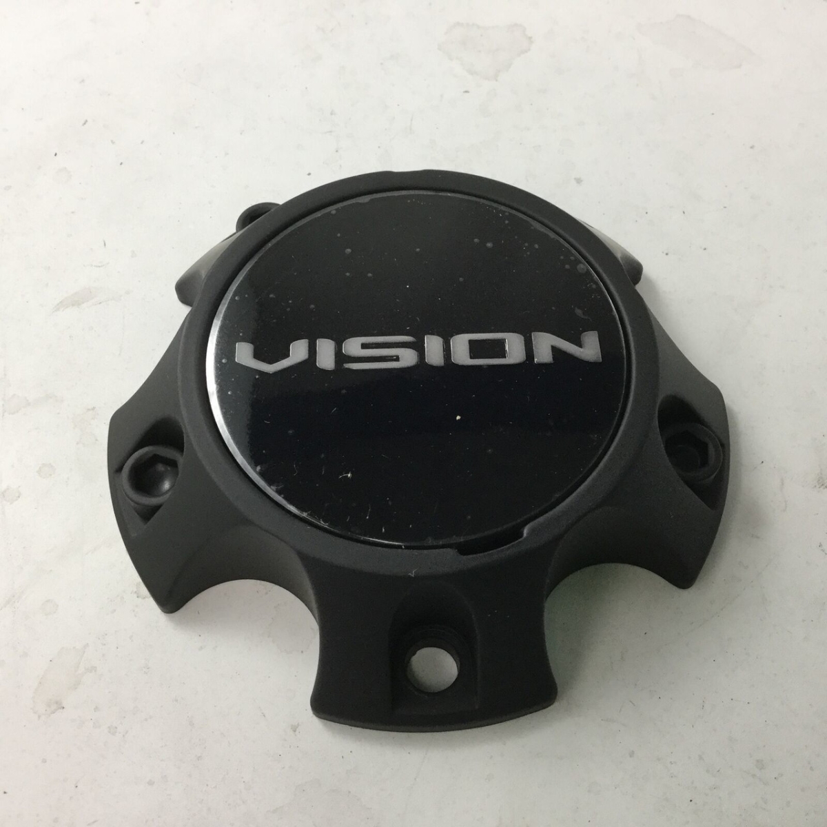 C354SB-65V 5 Lug Bolt On Cap - Satin Black