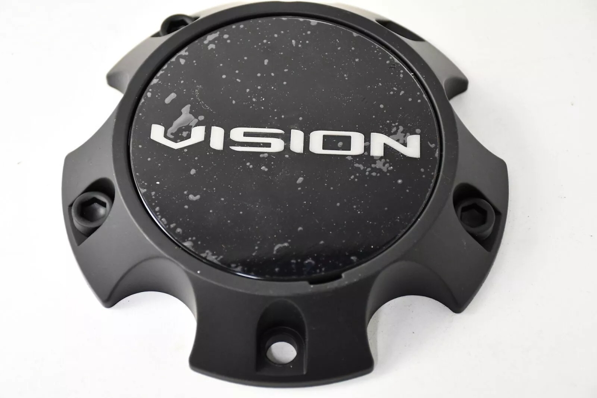C354SB-5V 5 Lug Bolt-On Cap - Satin Black