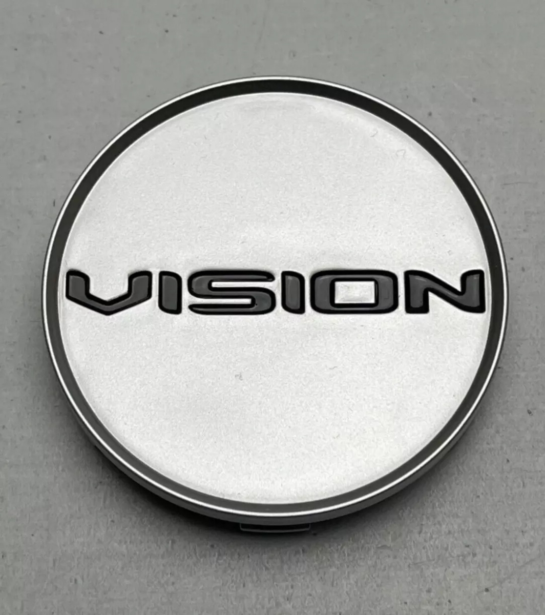 C473HS Logo Snap In Wheel Center Cap - Silver & Black