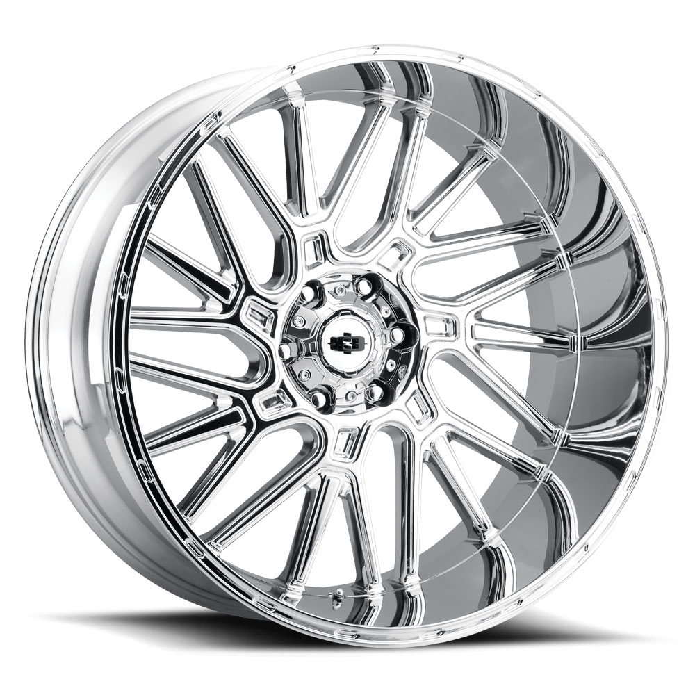 404-22285C-51 5 x 139.7 mm 404 Brawl Series Wheel - Chrome