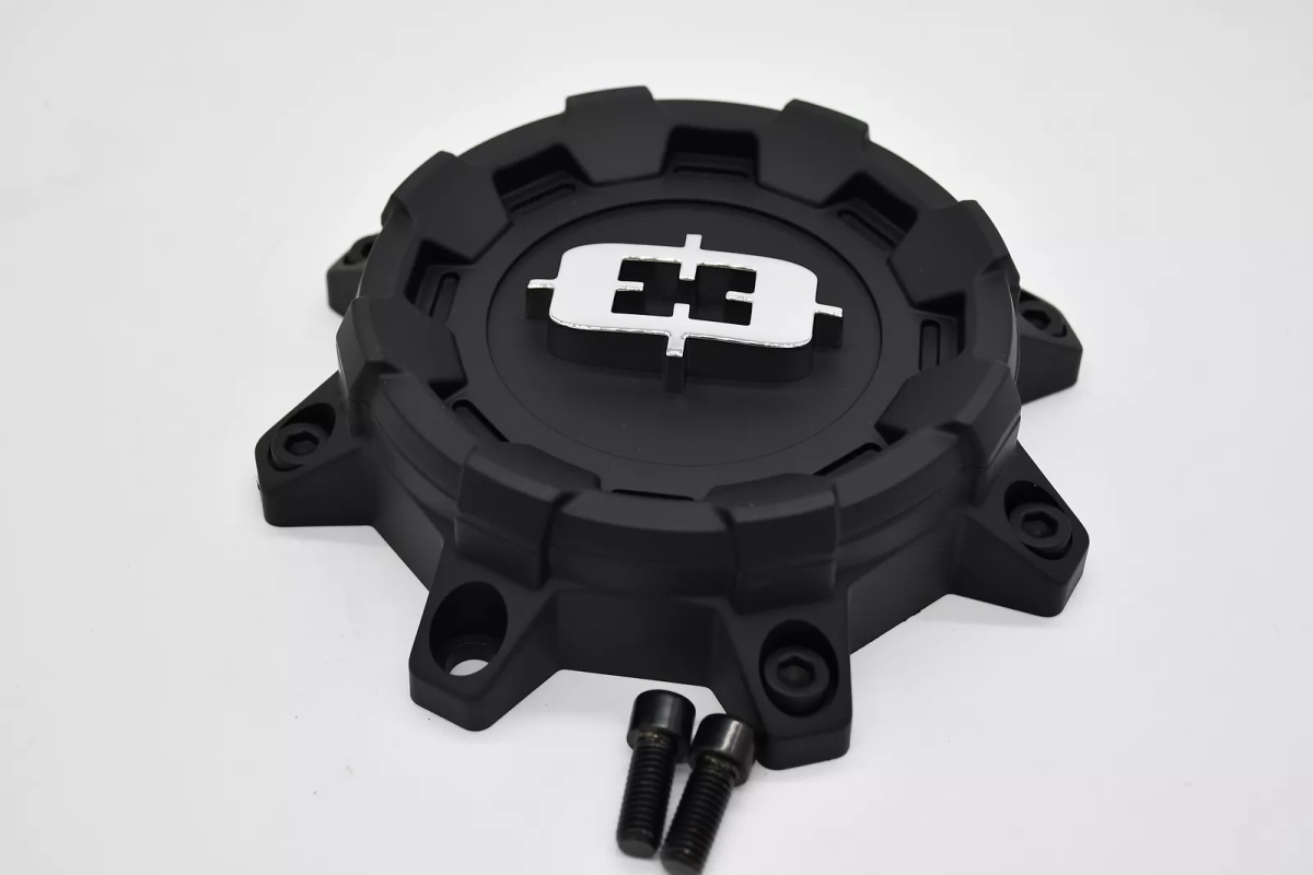 C405SB-8V 405 Korupt Series Bolt-On Wheel Center Cap - Satin Black