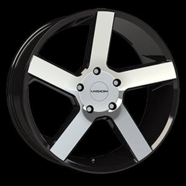 472V24984GBMF30 6 x 139 mm 472V Switchback Wheel Rim - Gloss Black Machined Face