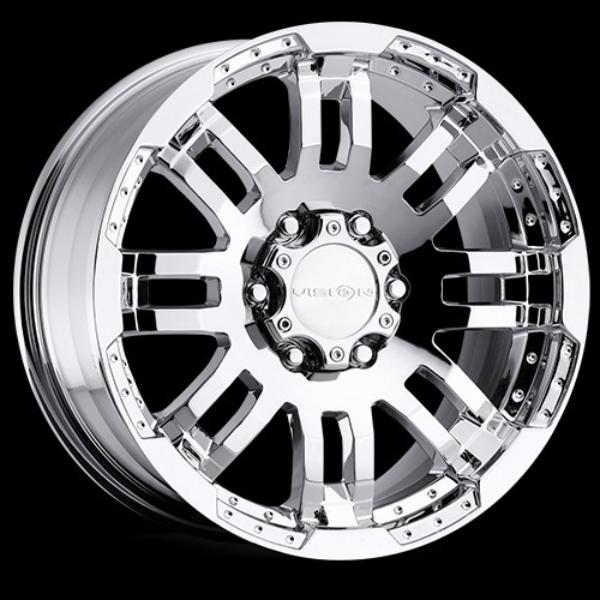 3757870C18 8 x 170 mm 375 Warrior Series Wheel  Chrome