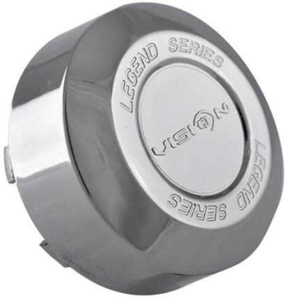 C141-T-V Tapered Wheel 141 Center Cap - Chrome
