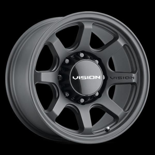 351-7970SB0 8 x 170 mm 351 Flow Wheel Rim - Satin Black