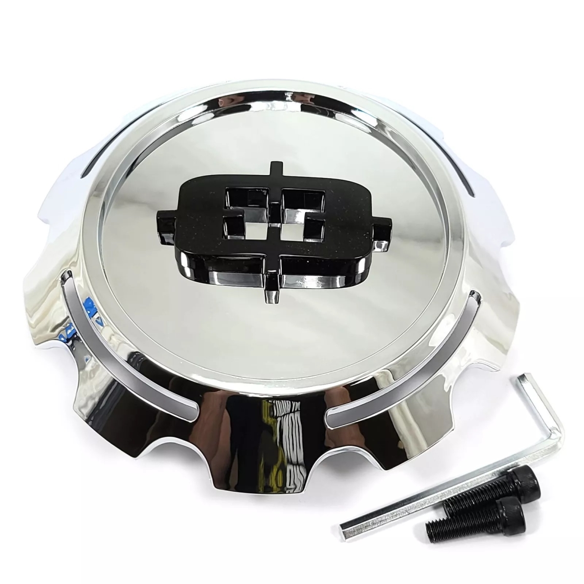 C390-65V 390 Bolt-On Wheel Center Cap - Chrome