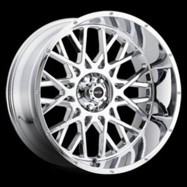 412-22081C-19 8 x 165.1 mm 412 Wheel Rim - Chrome