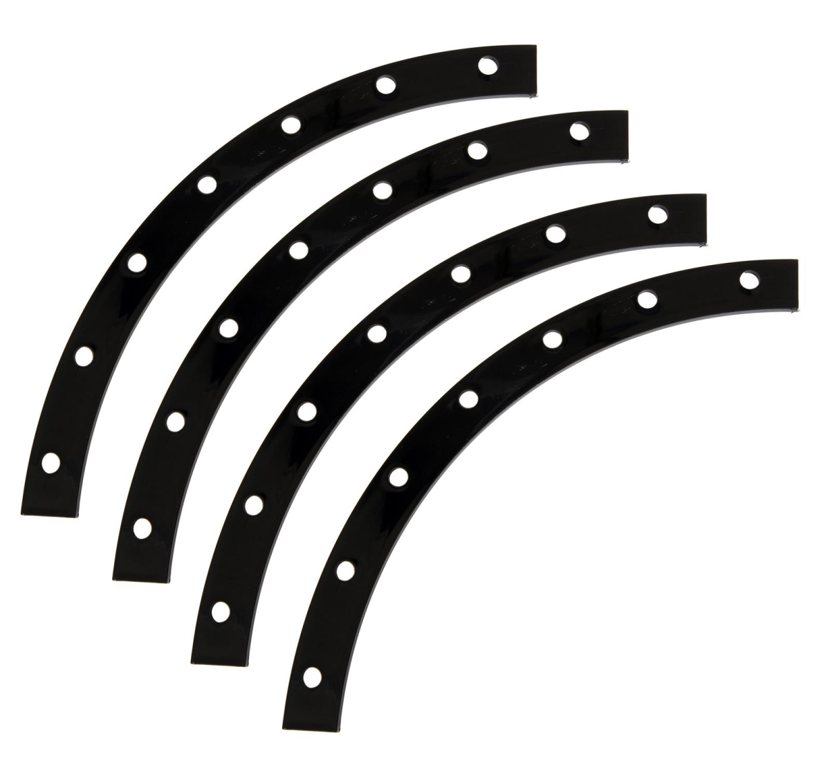 RS398BL17B-N6 17 Nylon 6 Shim Strip Black Wheel