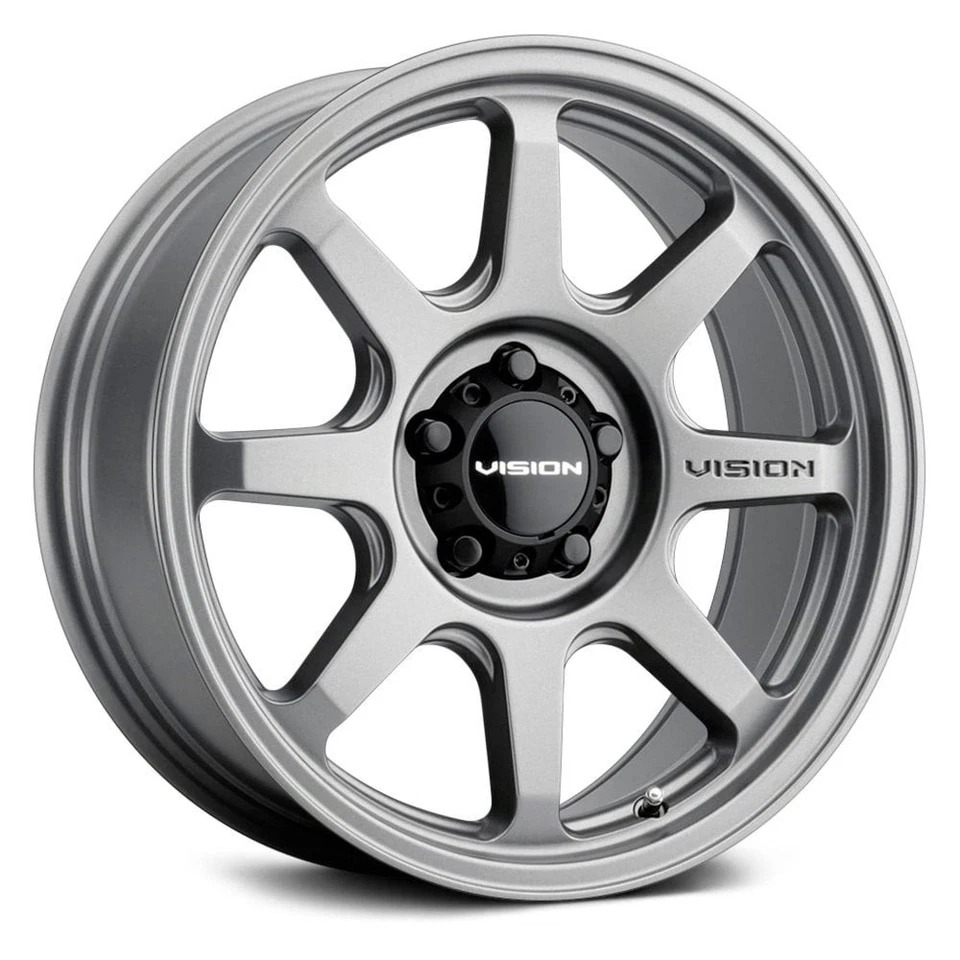 351-7873SG10 5 x 5 mm Flow Wheel - Satin Gray