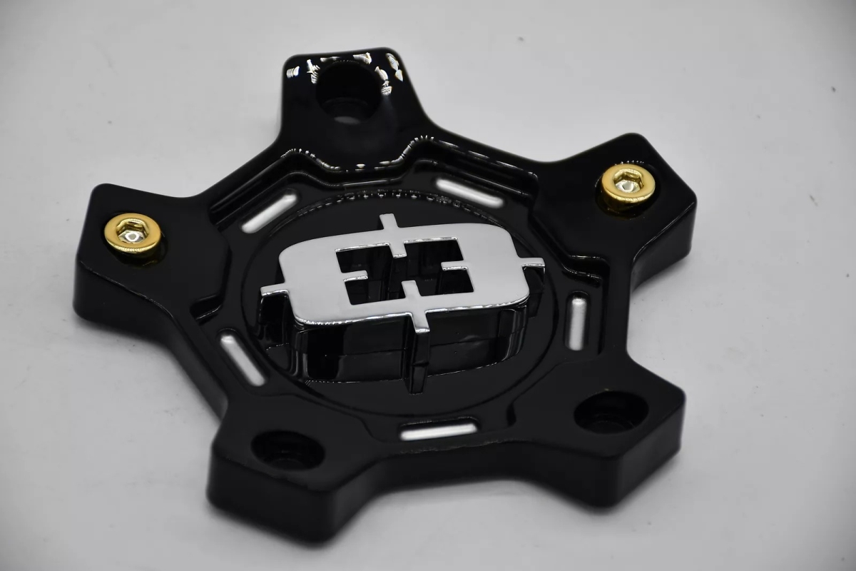 C405GB-5V 5 Lug Bolt On 405 Korupt Series Wheel Center Cap - Gloss Black