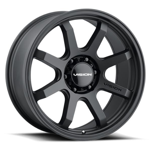 C354SBD-6V 20 in. SB EXP 6-Lug Bolt-On Visor Cap, Satin Black