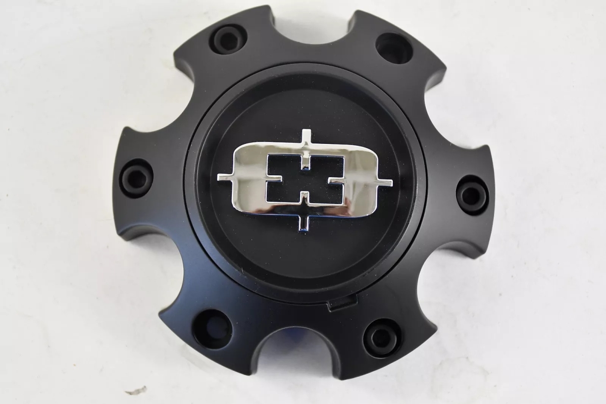 C360SB-6V 6 Lug Bolt-On Wheel Center Cap - Satin Black