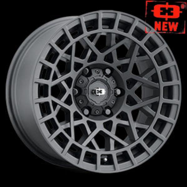349-5765SB15 5 x 114.3 mm 349 Savage Wheel Rim - Satin Black