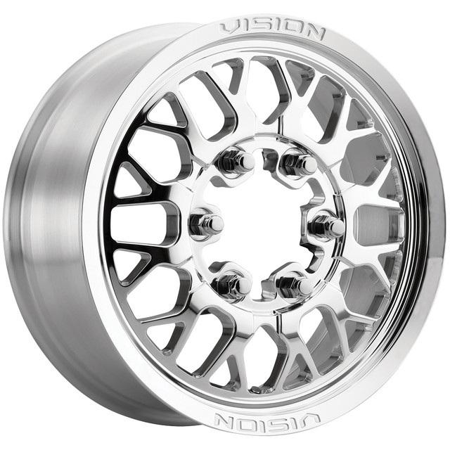 346-156655P55 6 x 139.7 mm UTV 346 Storm Forged Wheel Rim - Polished