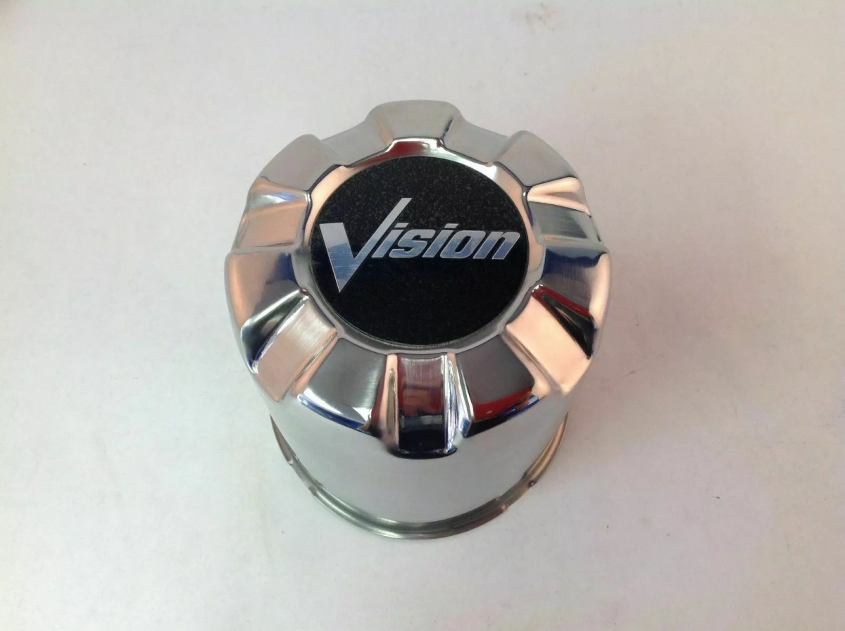 C171-V03 Push Through Center Cap for 8 x 6.5 - 170 - Chrome